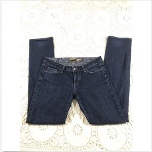 Paige Womens 29 Boot Jeans Denim Dark Wash